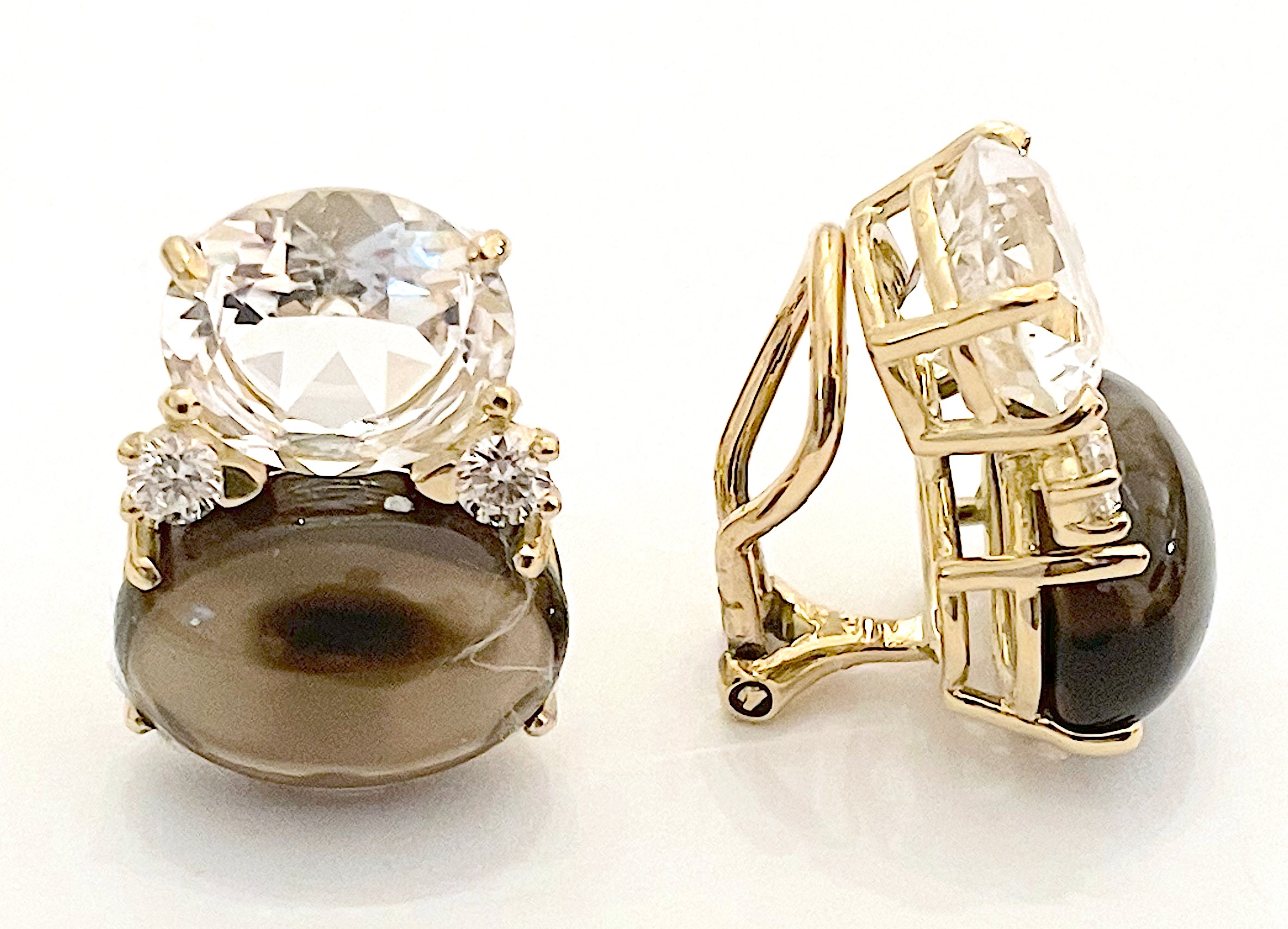 Elegant Gold Creole Earring by David Webb