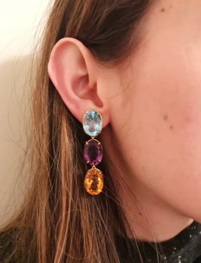 Elegant Gold Creole Earring by David Webb
