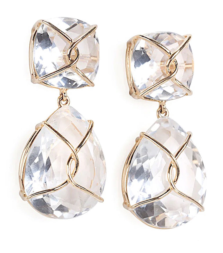 Elegant Gold Creole Earring  by David Webb