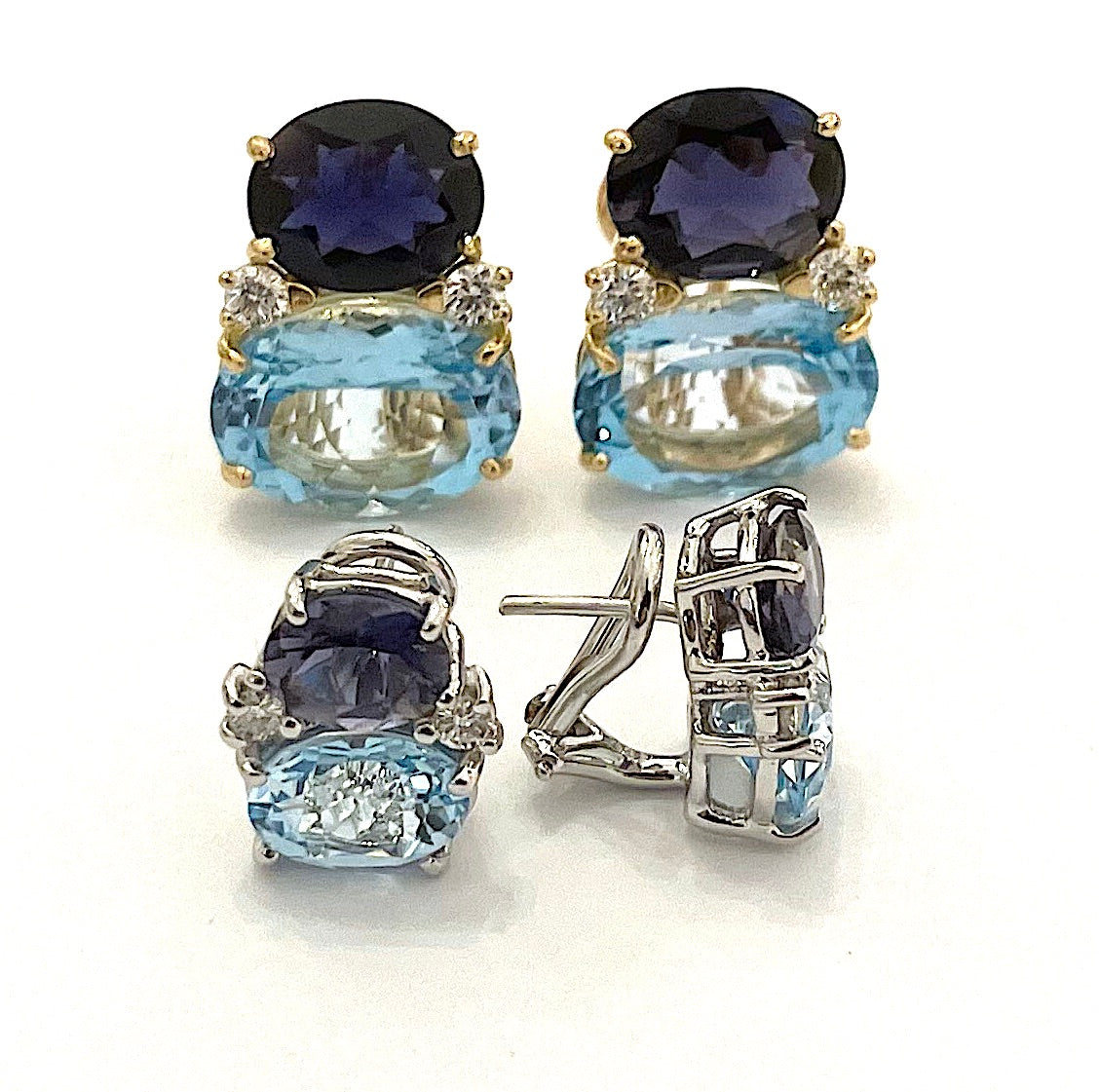 Elegant Gold Creole Earring  by David Webb
