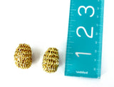 Elegant Gold Emerald and Diamond Earring  by David Webb