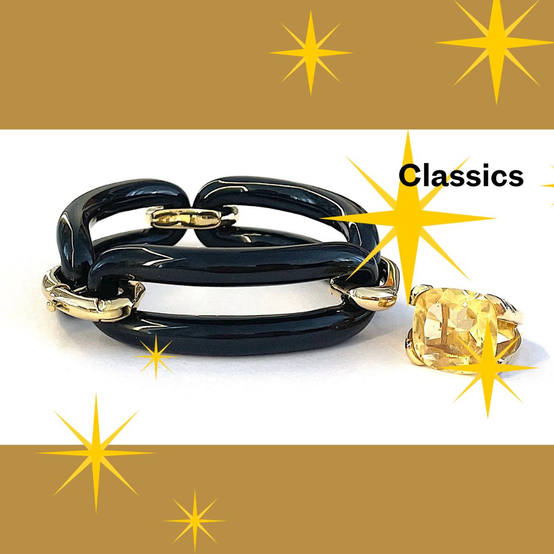 18kt Gold and Diamond Link Bracelet