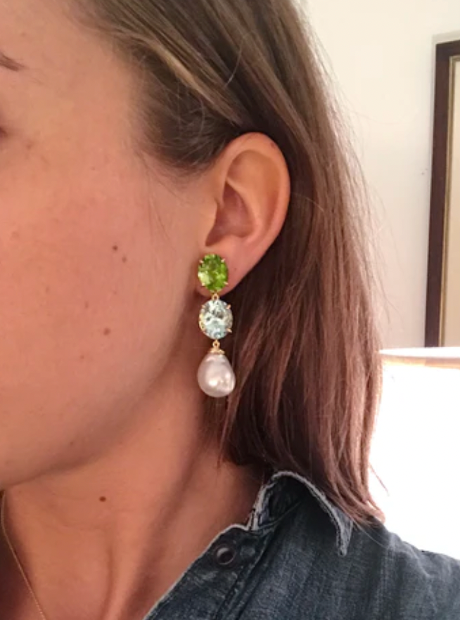 Elegant Gold Creole Earring  by David Webb