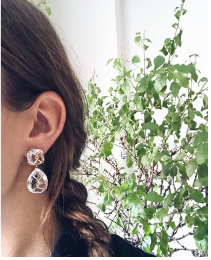 Elegant Gold Creole Earring  by David Webb