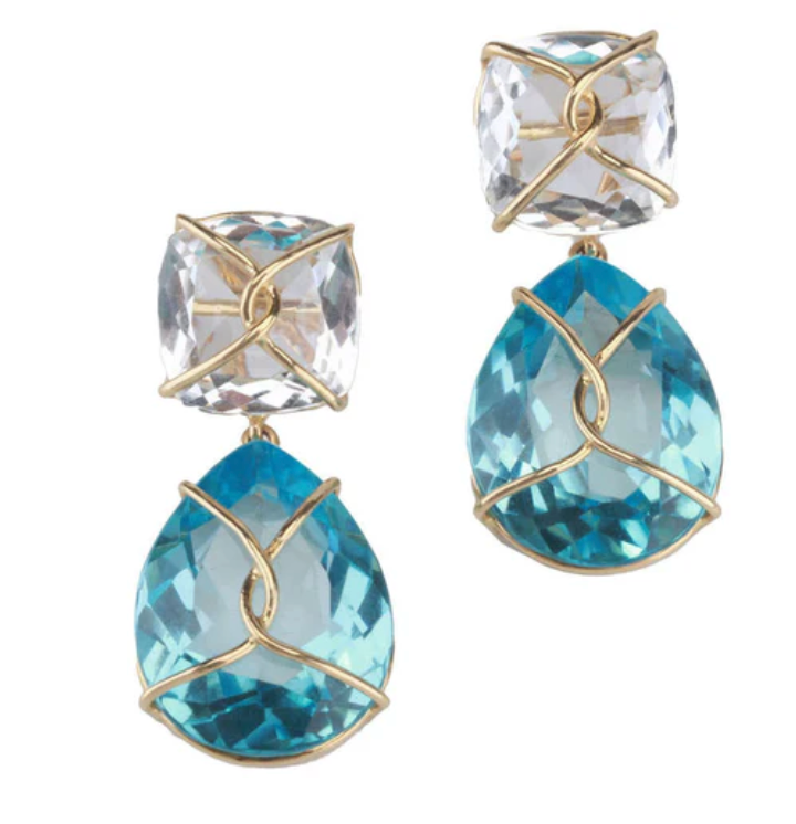 Elegant Gold Creole Earring  by David Webb