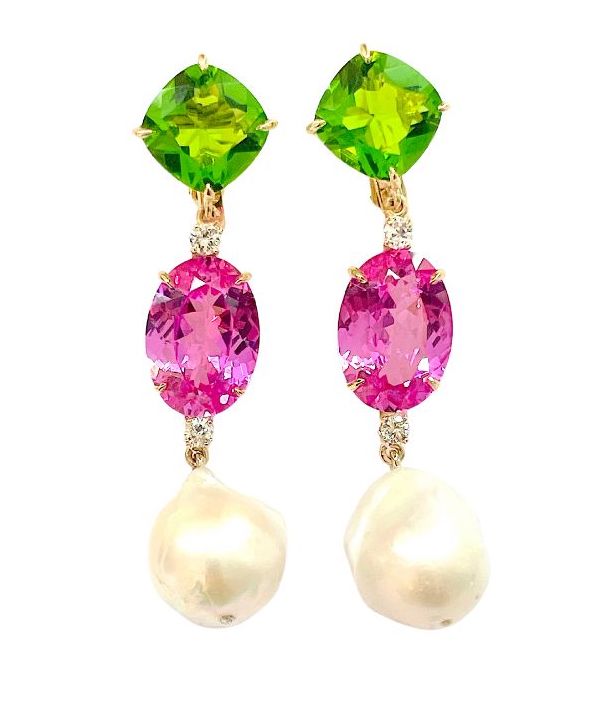 Elegant Gold Creole Earring  by David Webb