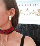 Pearl and Gold Chain Bracelet