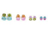ADELE Large GUM DROP™ Earrings with Citrine and Smokey Topaz and Diamonds